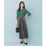 ベロアジャージナロースカート【洗濯機洗い可】 | index | 詳細画像2 