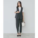 バックフリルデザインジレ セットアップ可 | index | 詳細画像2