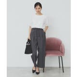 ストレッチ2タックワイドパンツ【洗濯機洗い可/接触冷感/吸水速乾】 | index | 詳細画像3 