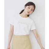 《S-LLサイズ》フロッキーロゴTシャツ【接触冷感／UVケア／洗濯機洗い可】 | index | 詳細画像1 