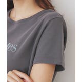 《S-LLサイズ》フロッキーロゴTシャツ【接触冷感／UVケア／洗濯機洗い可】 | index | 詳細画像17 