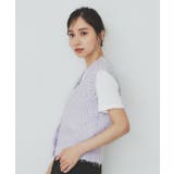 《Can Cam掲載》フリンジシャギーコンパクトベスト【洗濯機洗い可】 | index | 詳細画像16 