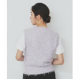 《Can Cam掲載》フリンジシャギーコンパクトベスト【洗濯機洗い可】 | index | 詳細画像18 
