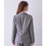 【セットアップ可】ストレッチツイルダブルブレストテーラードジャケット《洗濯機OK… | index | 詳細画像35