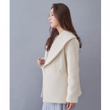 カシミヤ混ビッグショールカラーコート | index | 詳細画像24