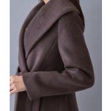 カシミヤ混ビッグショールカラーコート | index | 詳細画像32
