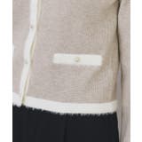 フェザーバイカラークルーネックカーディガン【洗濯機OK】 | index | 詳細画像22