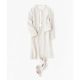 ≪通勤 セレモニー セットアップ対応≫ノーカラーツイードジャケット【洗濯機OK】 | index | 詳細画像37 