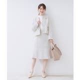 ≪通勤・セレモニー/セットアップ対応≫フレアツイードスカート【洗濯機OK】 | index | 詳細画像14