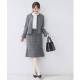 ≪通勤・セレモニー/セットアップ対応≫フレアツイードスカート【洗濯機OK】 | index | 詳細画像20