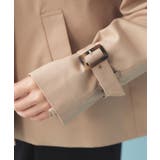 キャンディスリーブショートトレンチコート【洗濯機OK 撥水 防花粉】《5col》 | index | 詳細画像26 