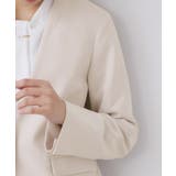 ストレッチノーカラージャケット セットアップ対応【洗濯機OK 防シワ | index | 詳細画像21 