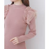 ショルダーチュールフリルハイネックニット【洗濯機OK/抗ピル】 | index | 詳細画像18 