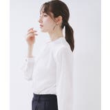 ボウタイタックブラウス【洗濯機OK/防シワ】《XS～3L》 | index | 詳細画像5 