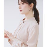 ボウタイタックブラウス【洗濯機OK/防シワ】《XS～3L》 | index | 詳細画像11 