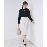 ボウタイタックブラウス【洗濯機OK/防シワ】《XS～3L》 | index | 詳細画像18 