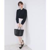 ボウタイタックブラウス【洗濯機OK/防シワ】《XS～3L》 | index | 詳細画像21 