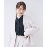 ボウタイタックブラウス【洗濯機OK/防シワ】《XS～3L》 | index | 詳細画像22 