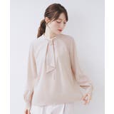 ボウタイタックブラウス【洗濯機OK/防シワ】《XS～3L》 | index | 詳細画像25 