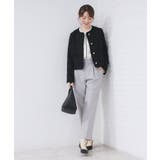 ファンシーツイードノーカラージャケット【洗える】 | index | 詳細画像2