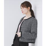 ファンシーツイードノーカラージャケット【洗える】 | index | 詳細画像6