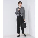 ファンシーツイードノーカラージャケット【洗える】 | index | 詳細画像7