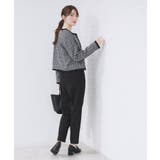 ファンシーツイードノーカラージャケット【洗える】 | index | 詳細画像8