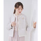 ファンシーツイードノーカラージャケット【洗える】 | index | 詳細画像11