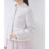 ファンシーツイードノーカラージャケット【洗える】 | index | 詳細画像20