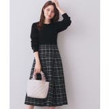 チェックラメジャカードニットワンピース | index | 詳細画像6 