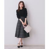 チェックラメジャカードニットワンピース | index | 詳細画像7 