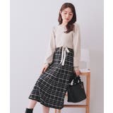 チェックラメジャカードニットワンピース | index | 詳細画像9 