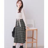 チェックラメジャカードニットワンピース | index | 詳細画像10 