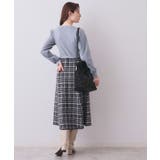 チェックラメジャカードニットワンピース | index | 詳細画像16 