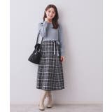 チェックラメジャカードニットワンピース | index | 詳細画像18 