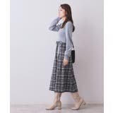 チェックラメジャカードニットワンピース | index | 詳細画像19 