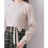 チェックラメジャカードニットワンピース | index | 詳細画像27 