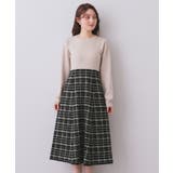 チェックラメジャカードニットワンピース | index | 詳細画像31 