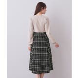 チェックラメジャカードニットワンピース | index | 詳細画像32 