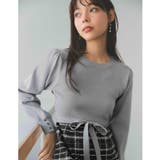 チェックラメジャカードニットワンピース | index | 詳細画像33 