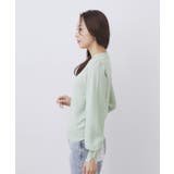 柄編みスリーブハイネックニット【洗濯機OK】 | index | 詳細画像14 