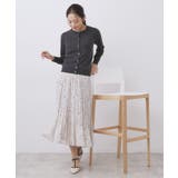 柄編みクルーネックカーディガン【洗濯機OK】《7col》 | index | 詳細画像23 