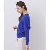 柄編みクルーネックカーディガン【洗濯機OK】《7col》 | index | 詳細画像30 