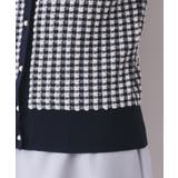 チェックジャカードカーディガン【洗濯機OK】 | index | 詳細画像18 