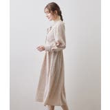 リボンボウタイドットワンピース【洗濯機OK/イージーアイロン/防シワ】 | index | 詳細画像14 