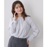 サックスブルー(890) | ランダムタックトップス【洗濯機OK/吸水速乾/接触冷感/UVケア】《5col》 | index