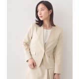 ノーカラージャケット セットアップ対応可【洗える 接触冷感 | index | 詳細画像16 