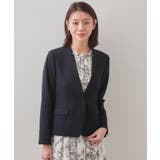 ノーカラージャケット セットアップ対応可【洗える 接触冷感 | index | 詳細画像33 