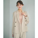 ダブルブレストジャケット セットアップ対応可【洗える 接触冷感 | index | 詳細画像1
