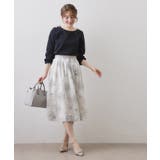 度詰めリップル肩釦ボートネックトップス【洗濯機OK】 | index | 詳細画像10 